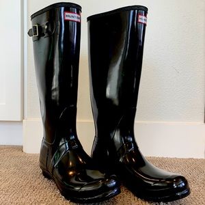 Hunter rain boots